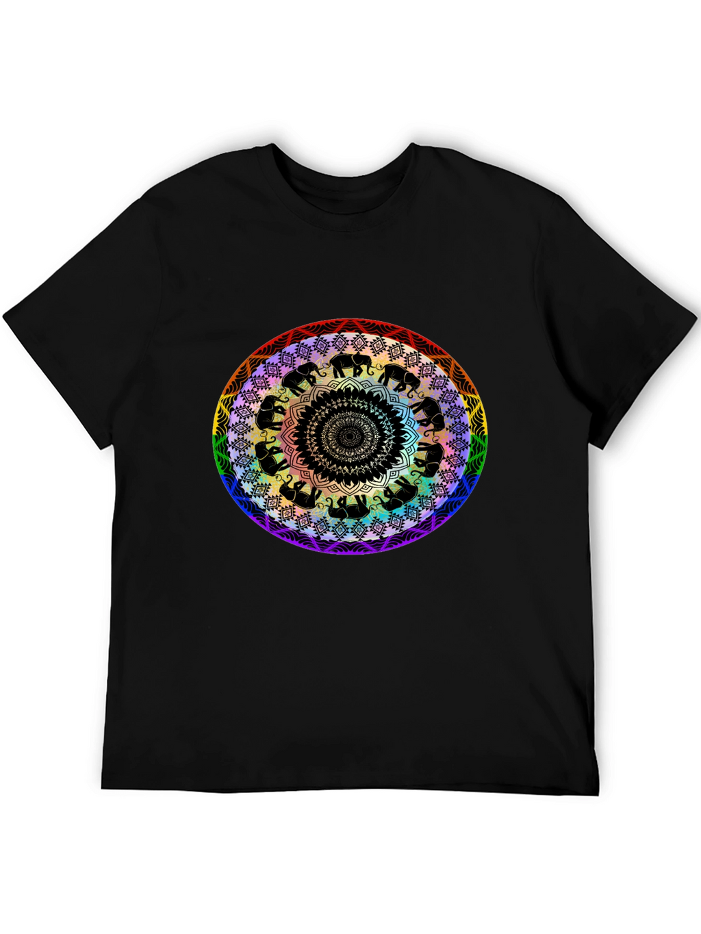 Elephant Mandala T-Shirt