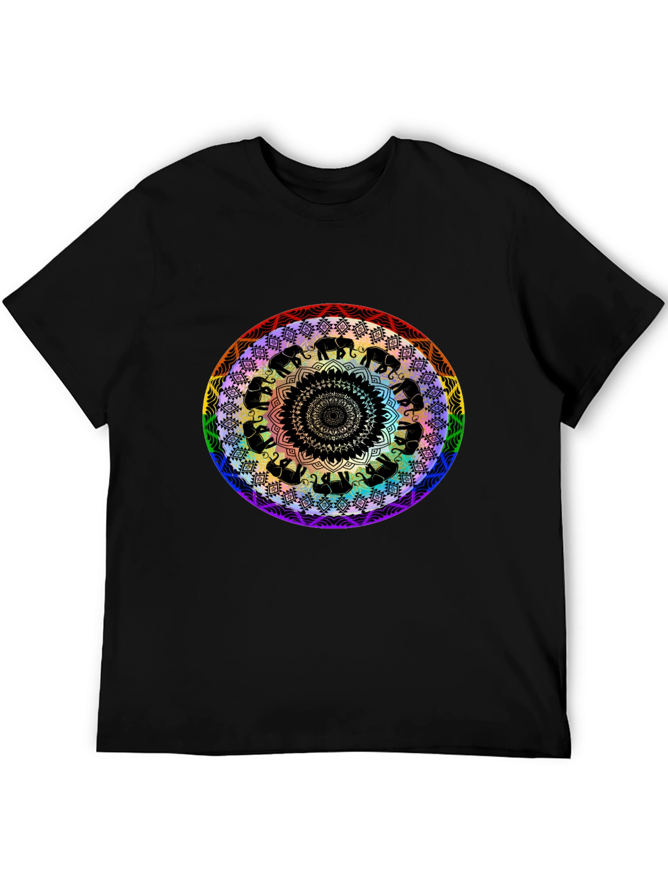 Elephant Mandala T-Shirt