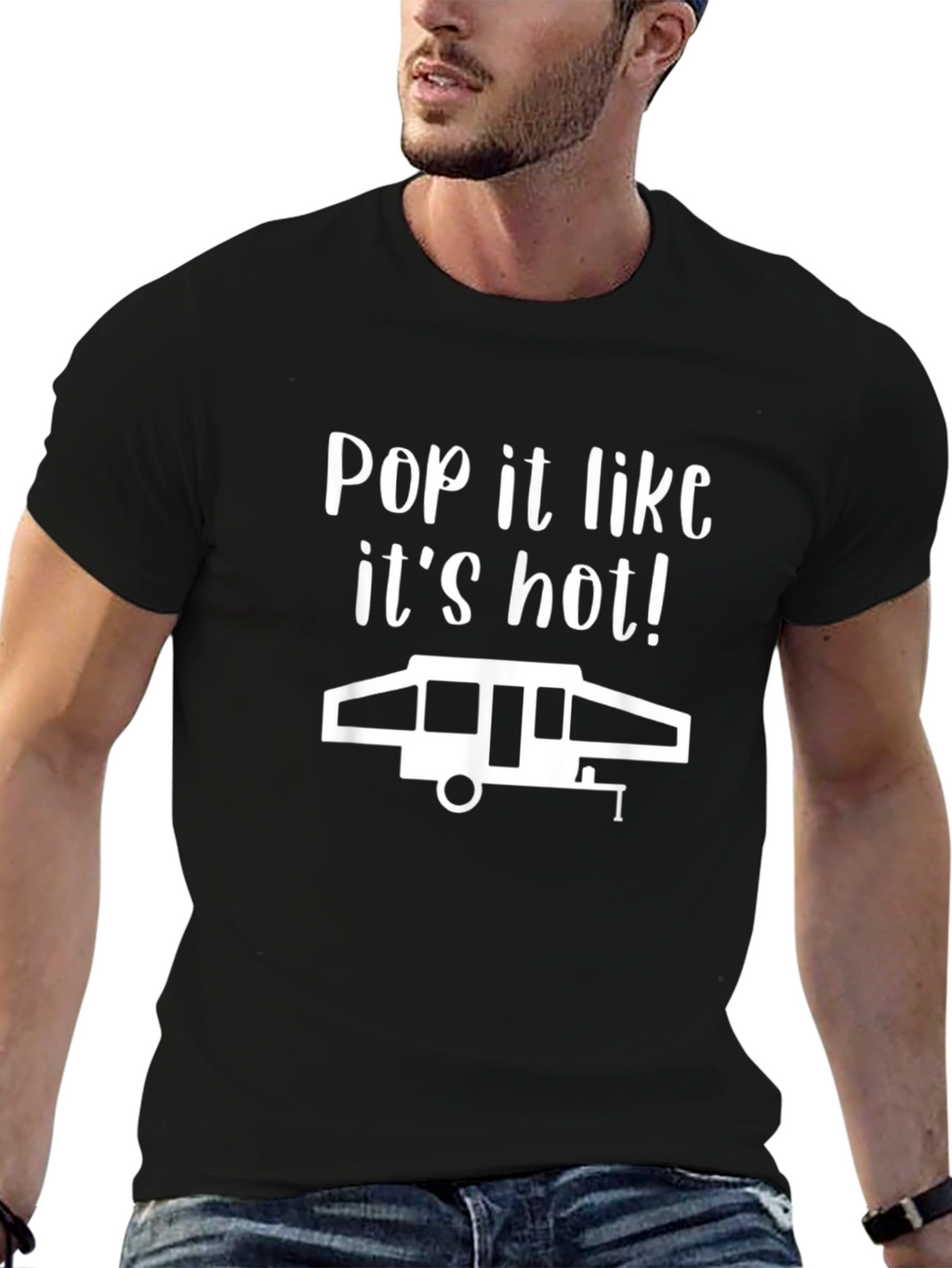 Pop It Like Its Hot Camper Tee