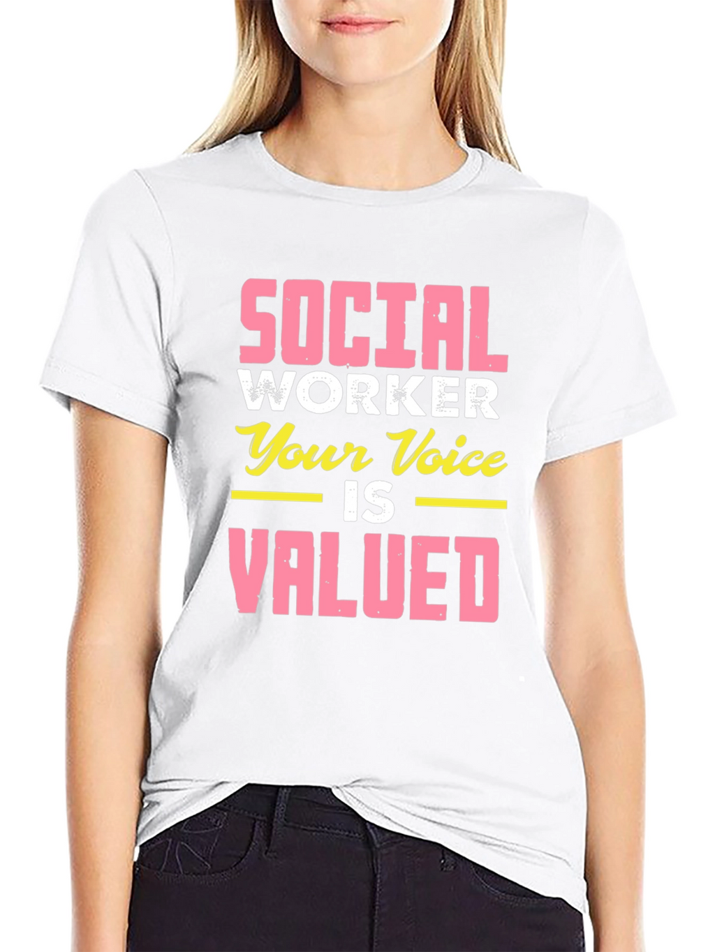 Social Worker Valued Voice T-Shirt