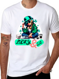 Lucky & Lit St. Patricks Day Graphic T-Shirt