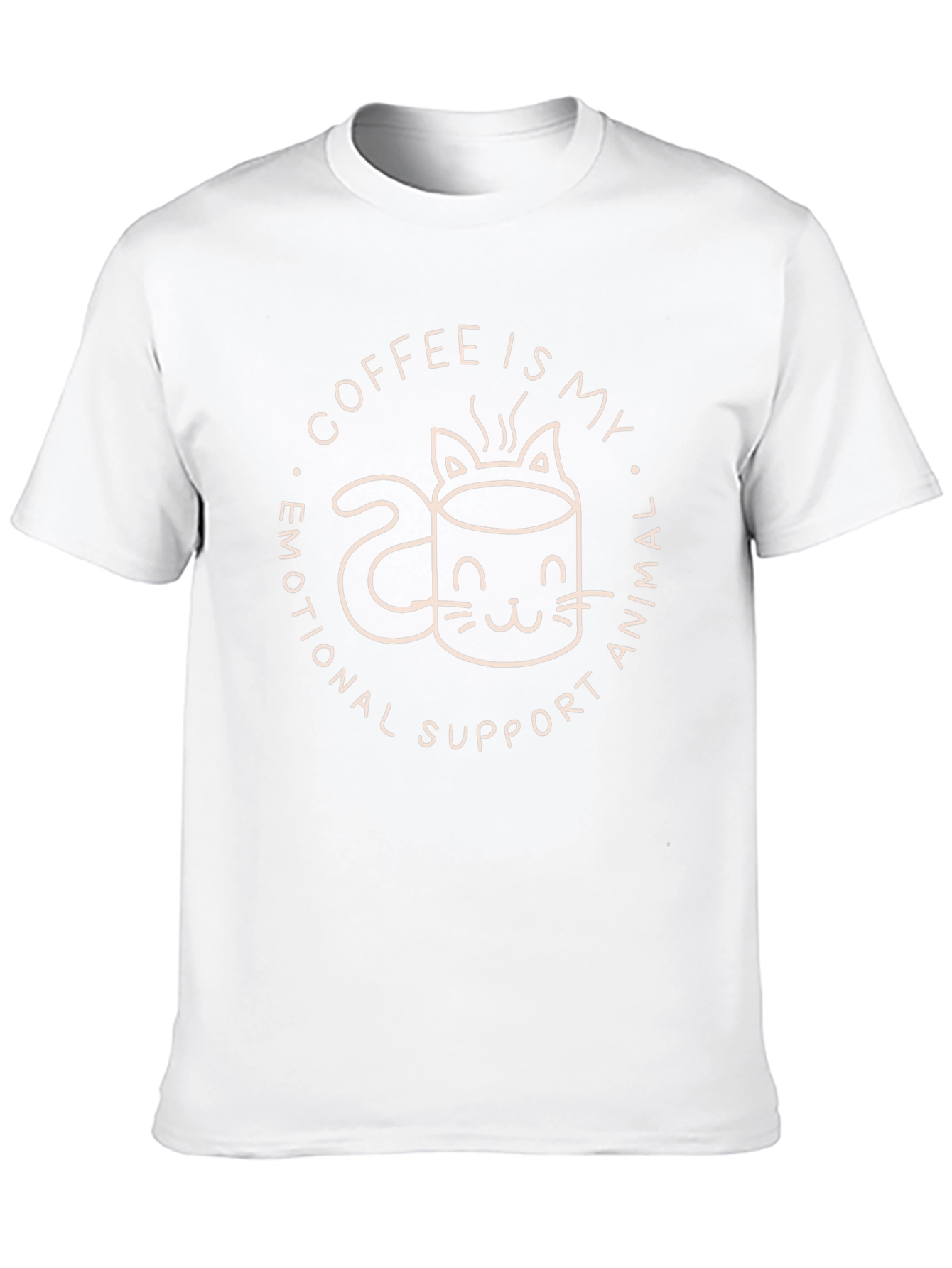 Coffee is My Emotional Support Animal T-Shirt