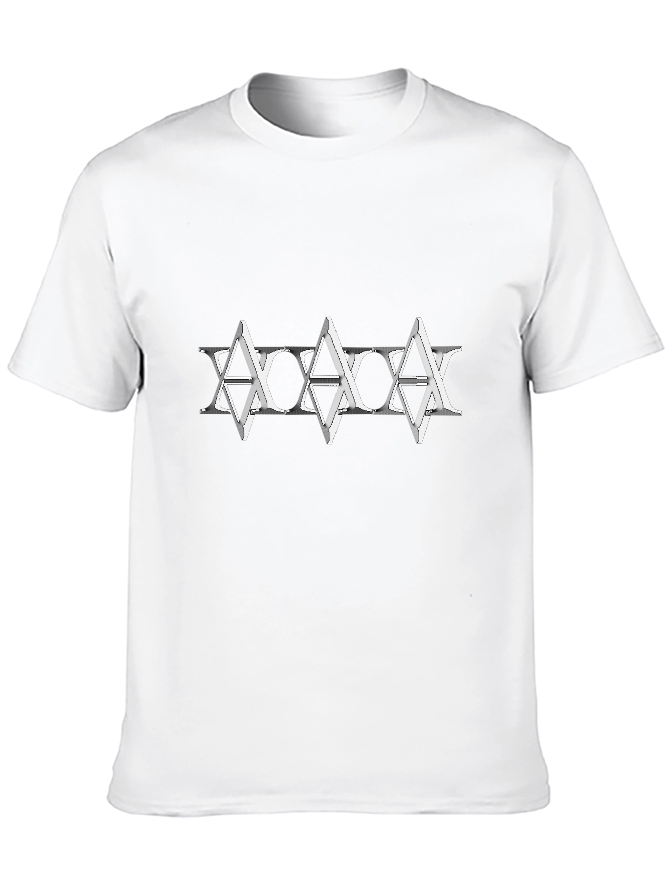 Geometric Star Design T-Shirt