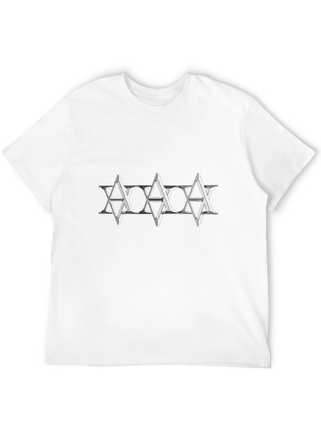 Geometric Star Design T-Shirt