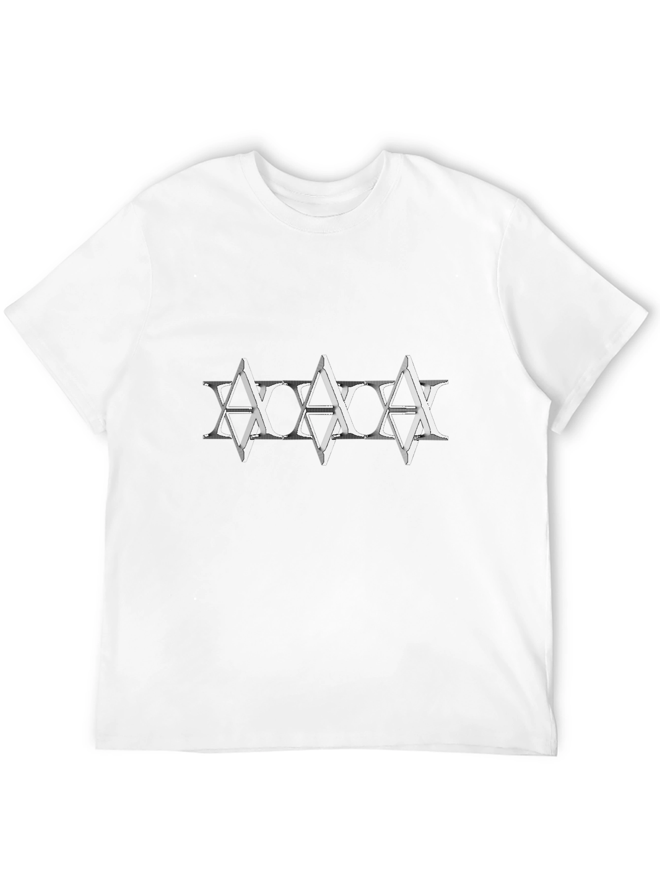 Geometric Star Design T-Shirt