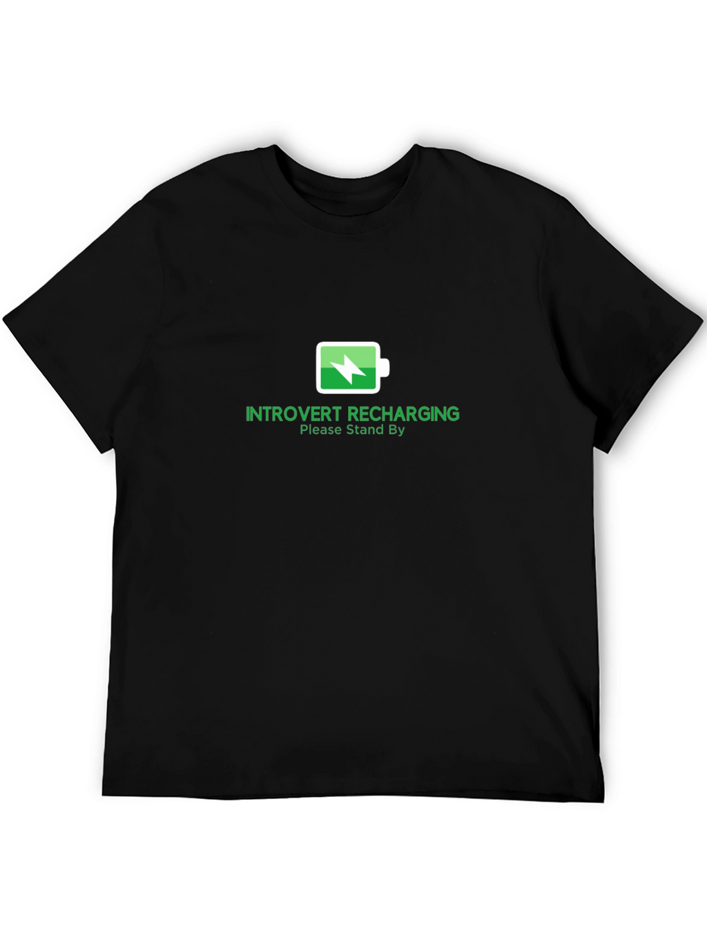 Introvert Recharging T-Shirt - Soft Cotton Tee