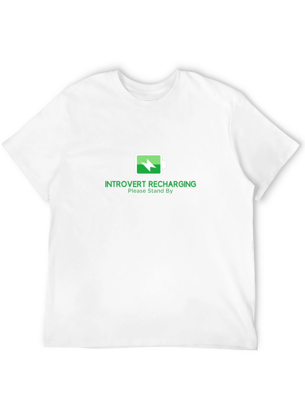 Introvert Recharging T-Shirt - Soft Cotton Tee