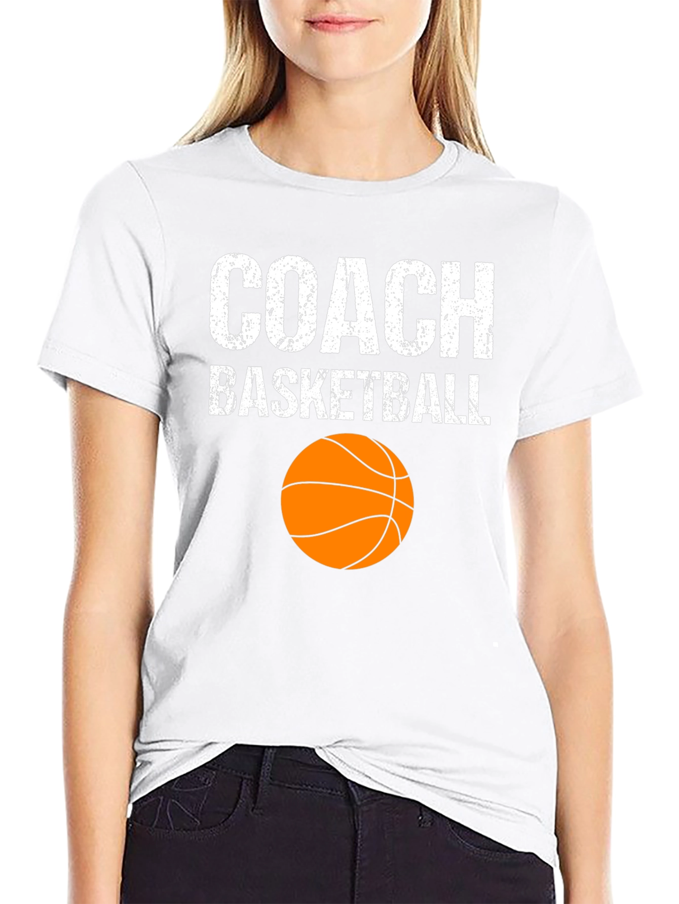 Basketball Coach Graphic T-Shirt