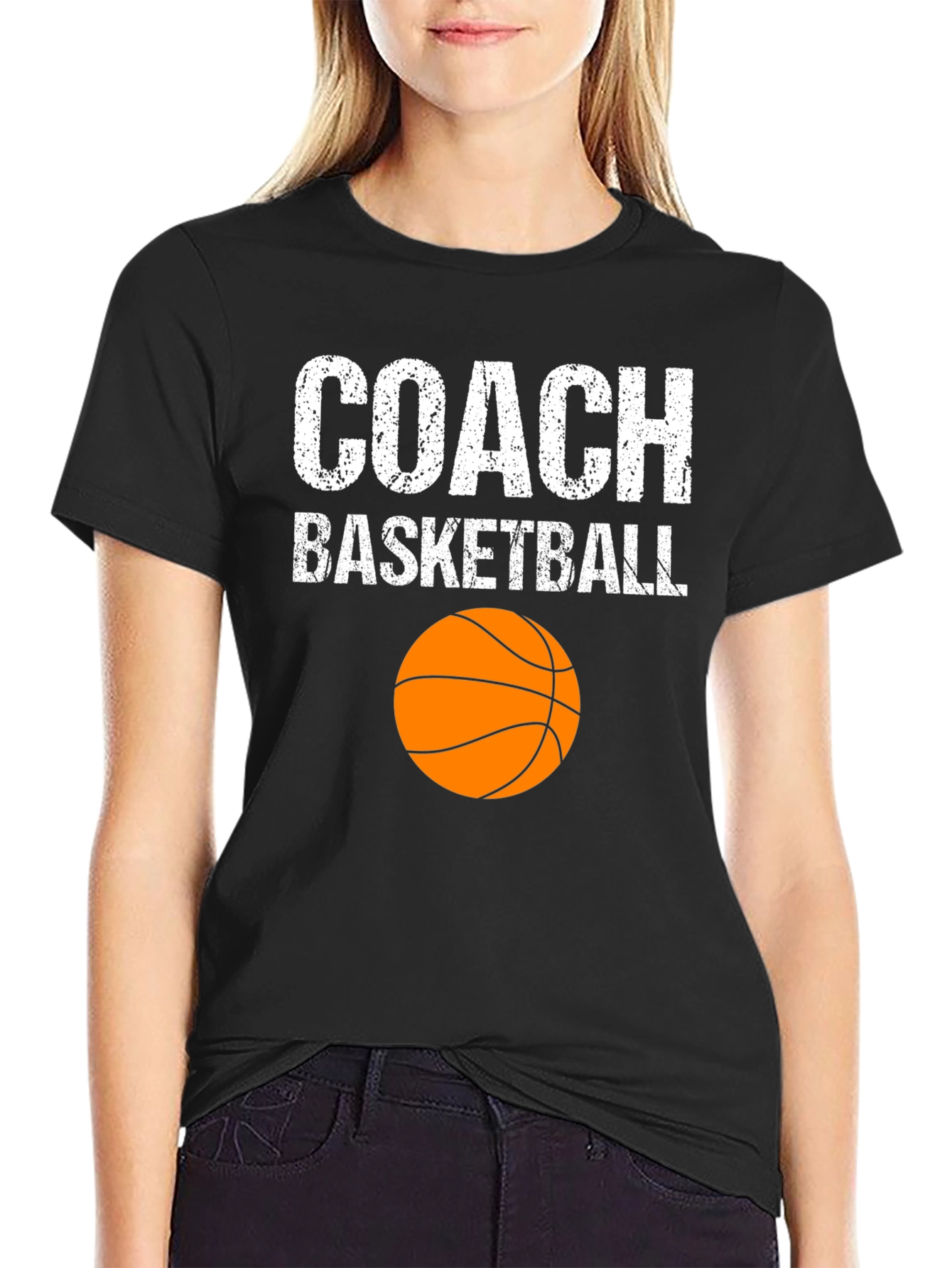 Basketball Coach Graphic T-Shirt
