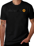 Evolution of Money Bitcoin Graphic T-Shirt