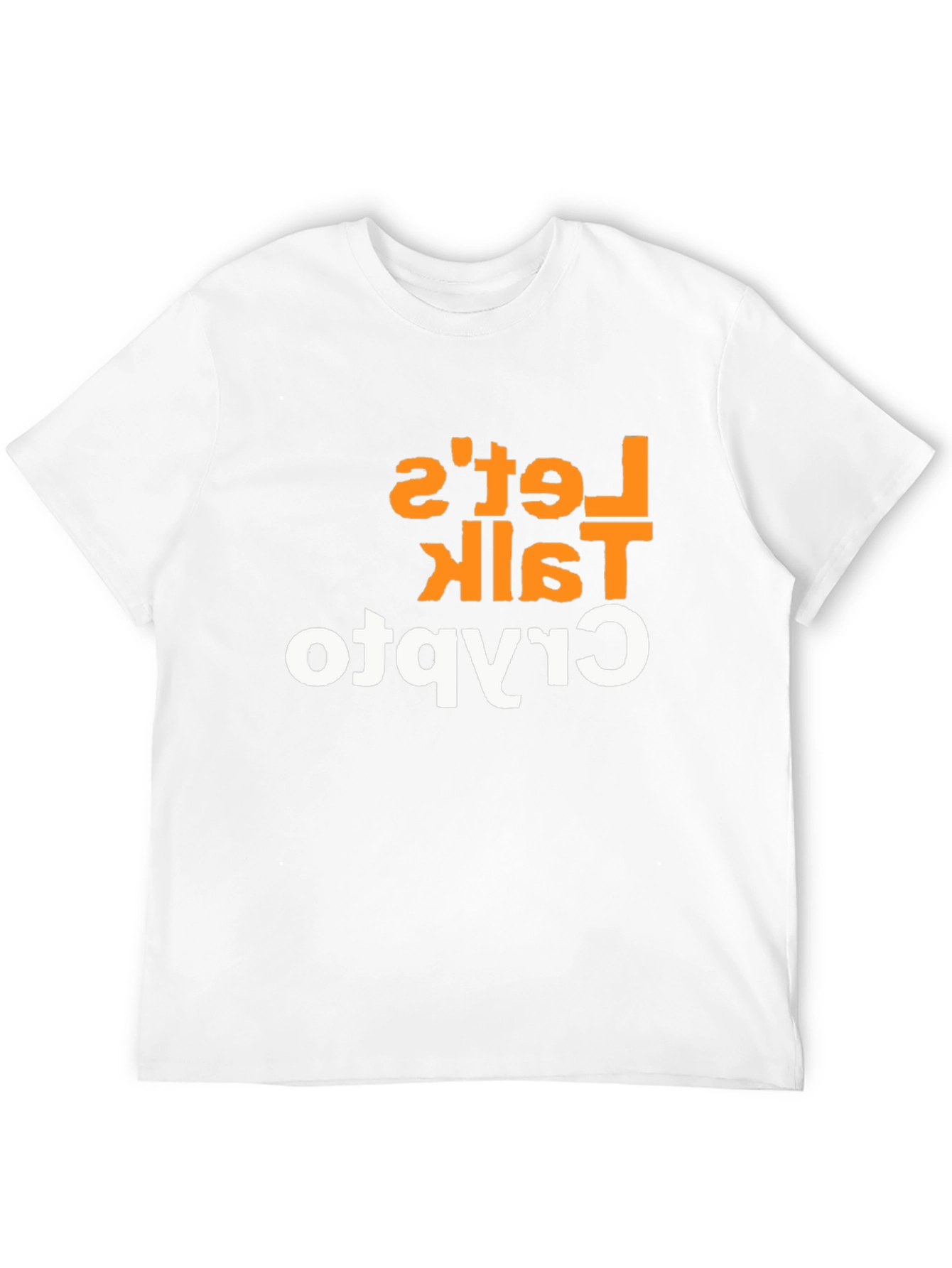 Lets Talk Crypto Graphic Tee - Black