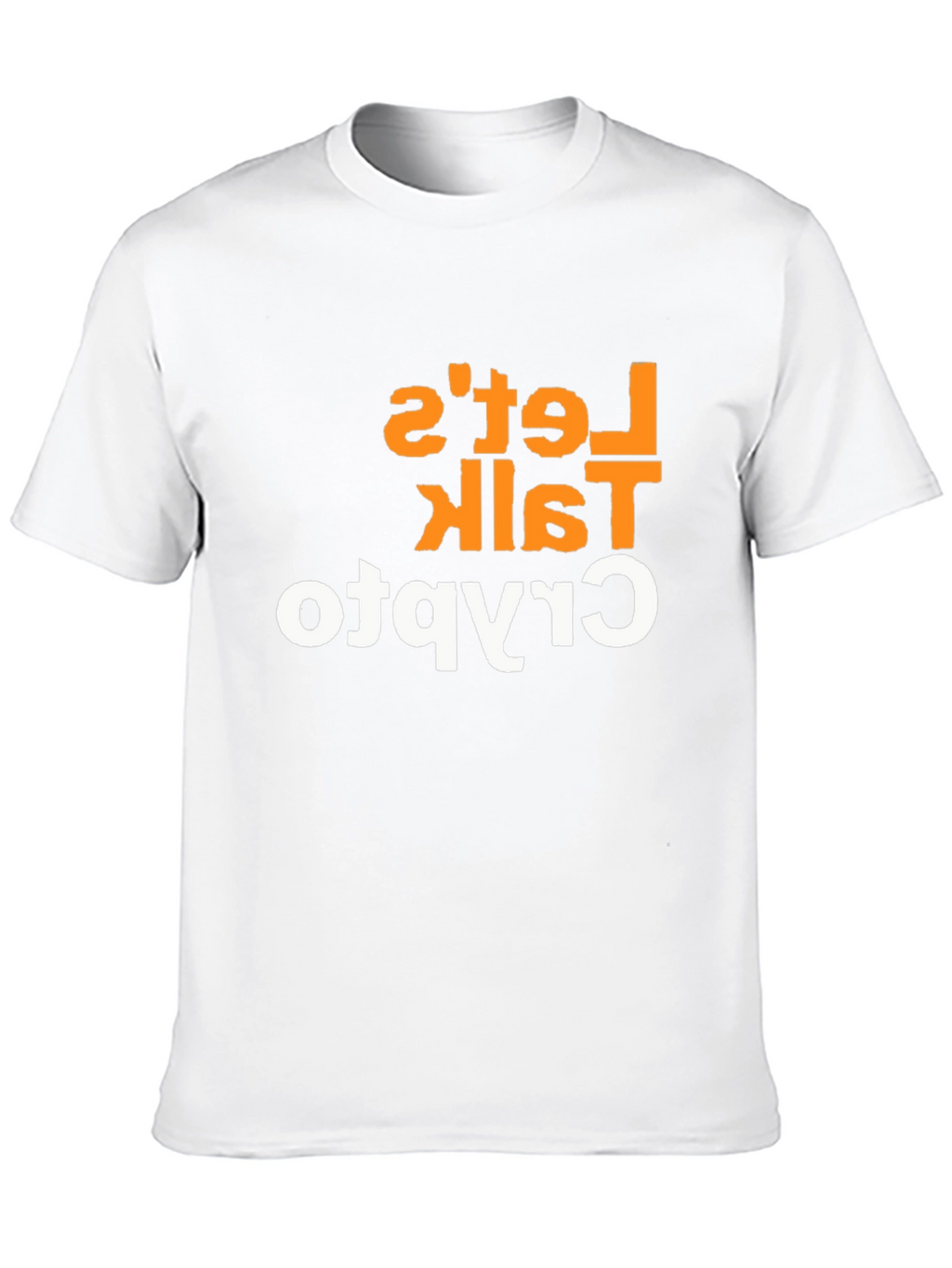 Lets Talk Crypto Graphic Tee - Black