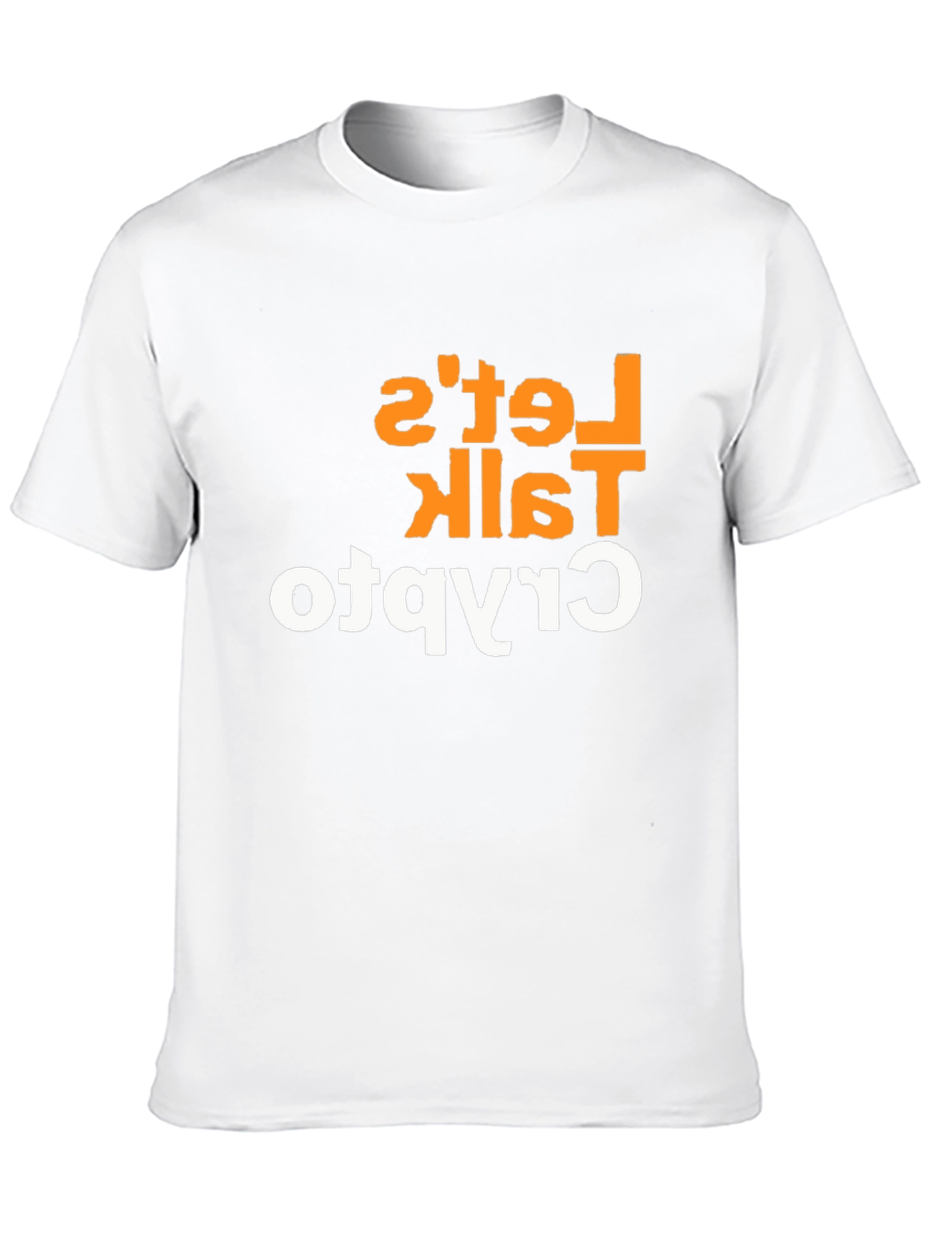 Lets Talk Crypto Graphic Tee - Black