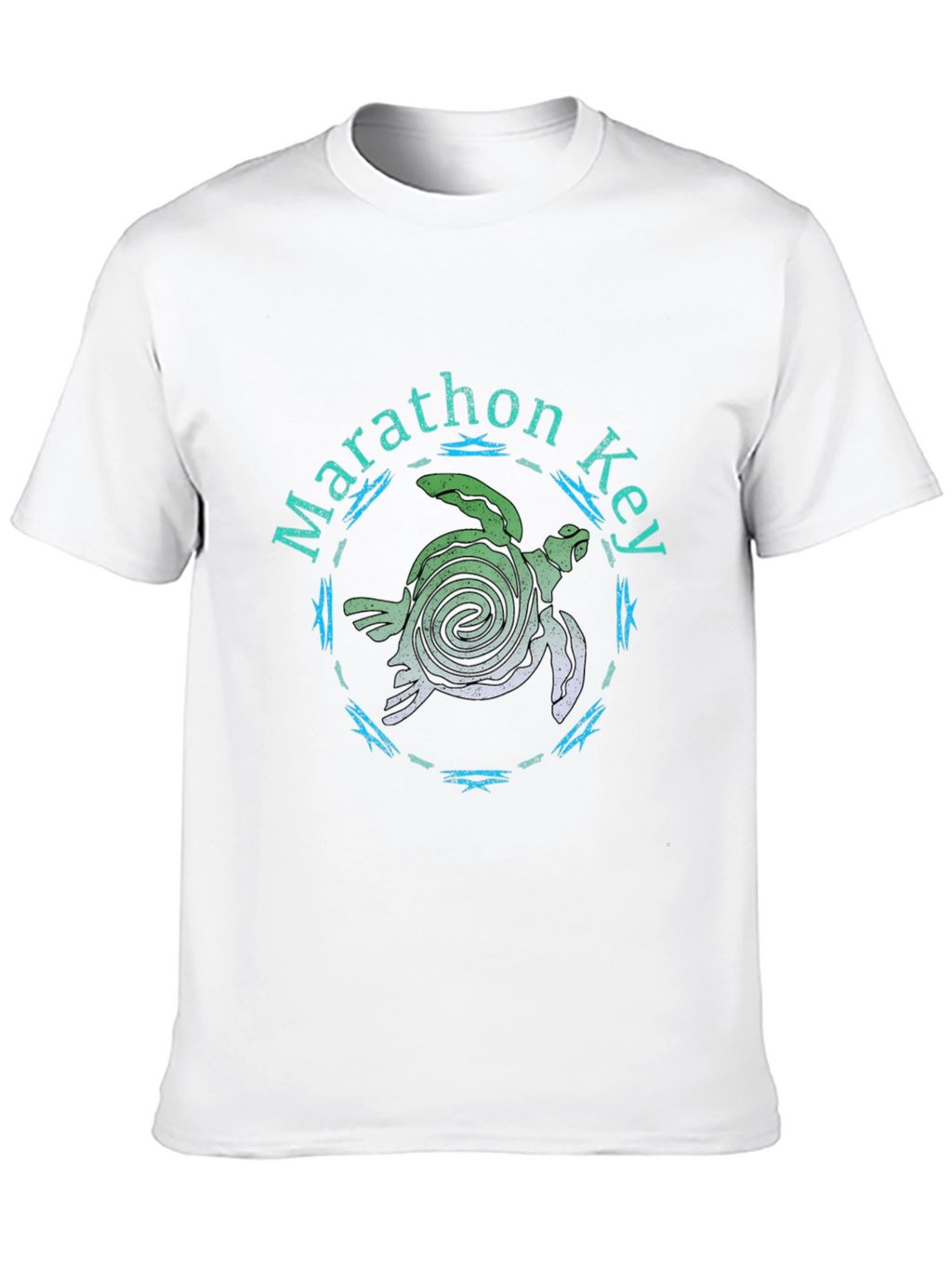 Marathon Key Turtle Graphic T-Shirt
