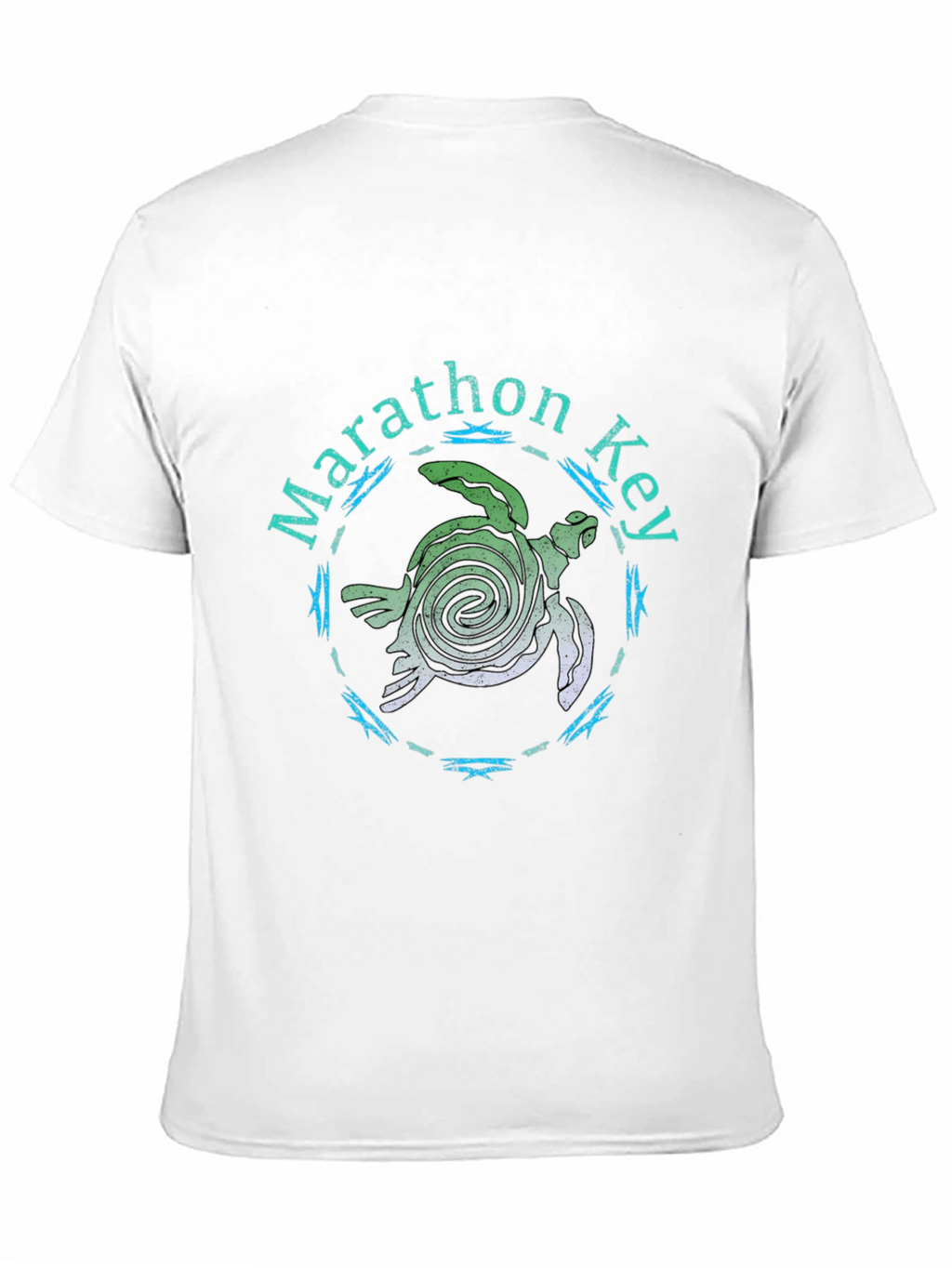 Marathon Key Turtle Graphic T-Shirt