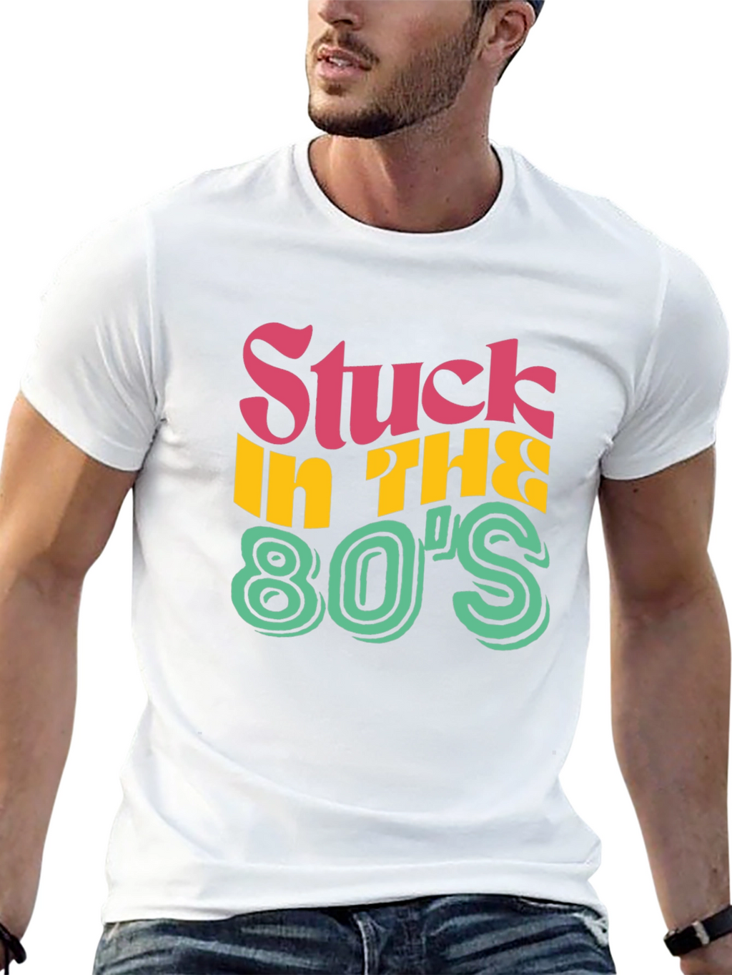 Stuck in the 80s Graphic Tee