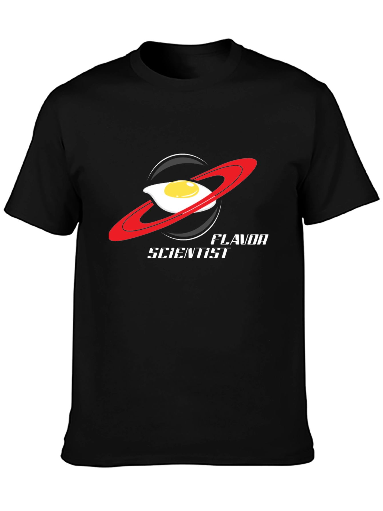 Flavor Scientist T-Shirt: Egg-cellent Outer Space Style