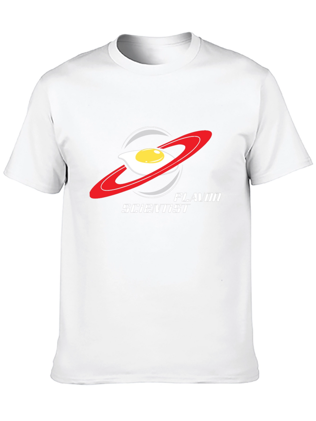 Flavor Scientist T-Shirt: Egg-cellent Outer Space Style
