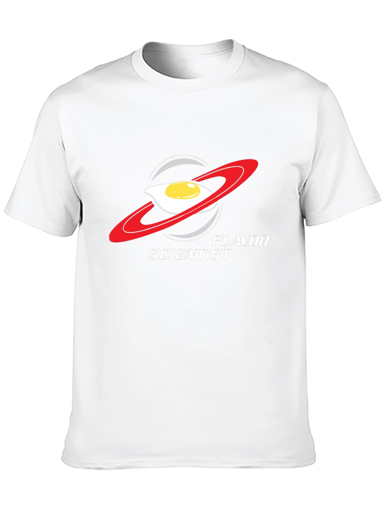 Flavor Scientist T-Shirt: Egg-cellent Outer Space Style