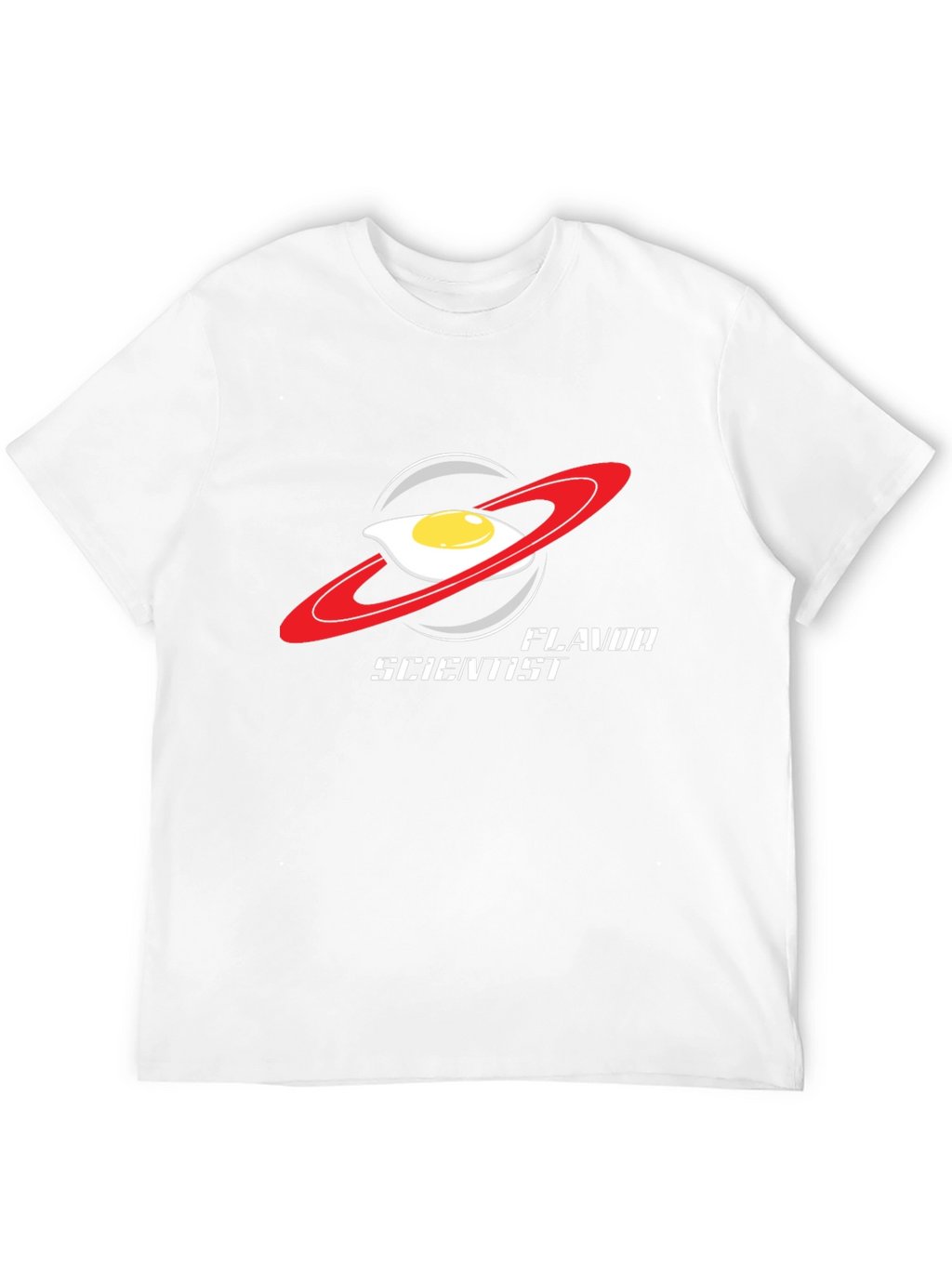 Flavor Scientist T-Shirt: Egg-cellent Outer Space Style