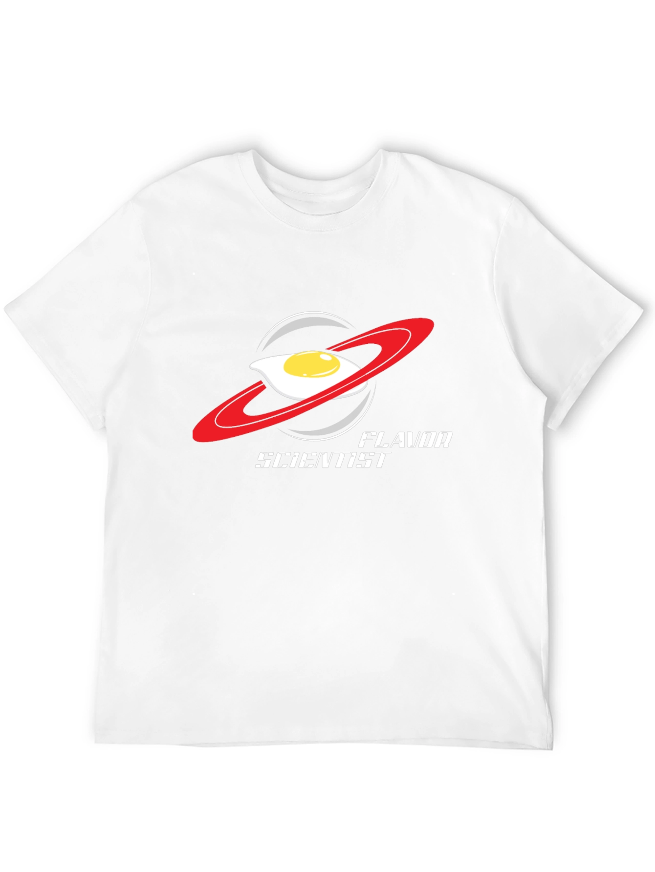 Flavor Scientist T-Shirt: Egg-cellent Outer Space Style
