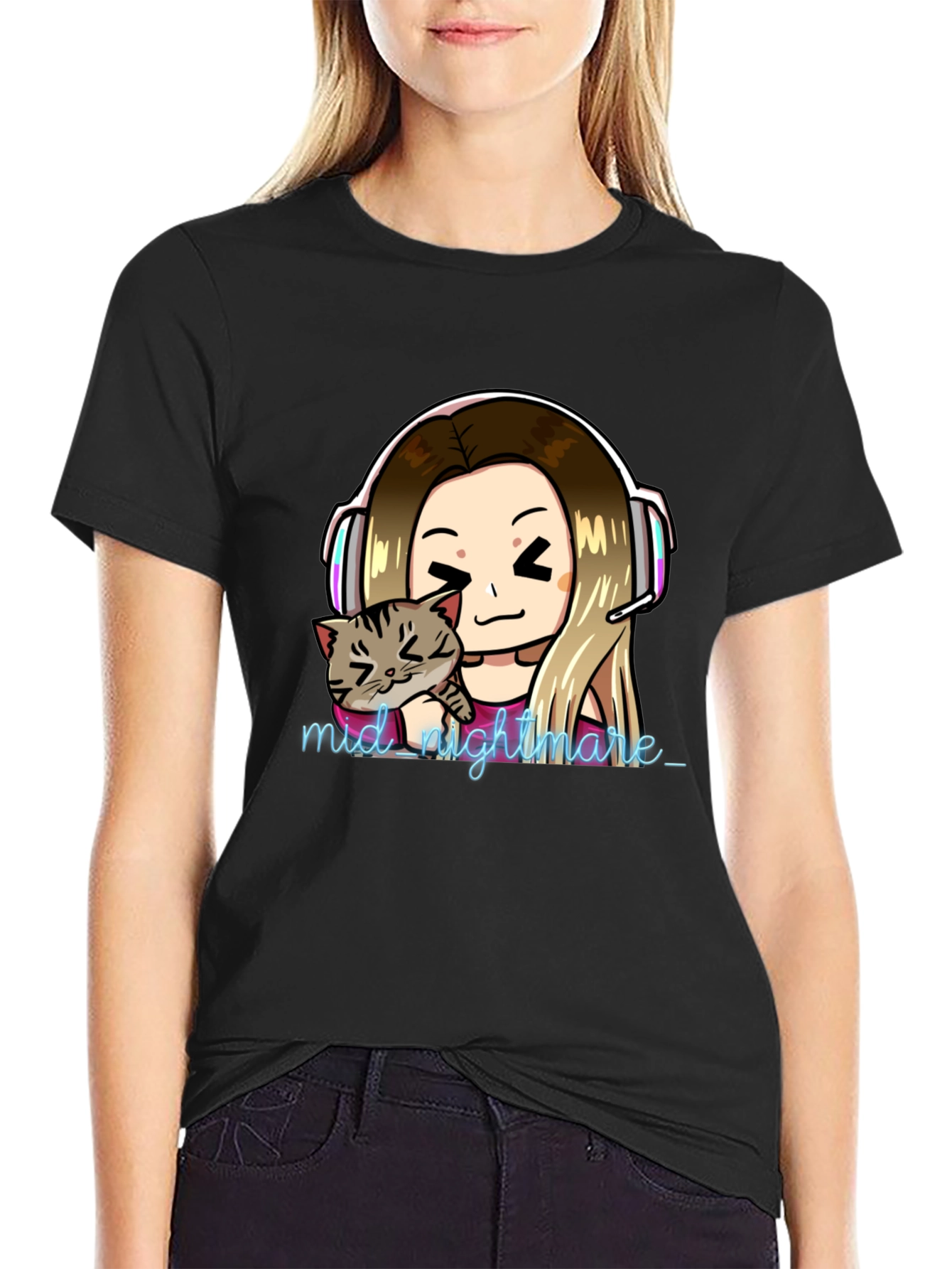 MidNightmare Cartoon T-Shirt