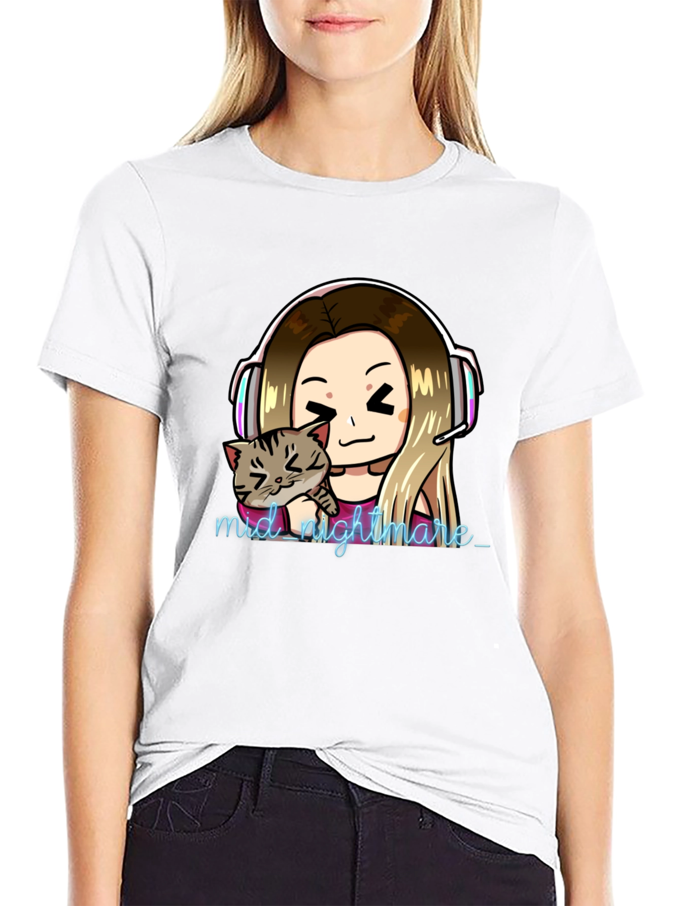 MidNightmare Cartoon T-Shirt