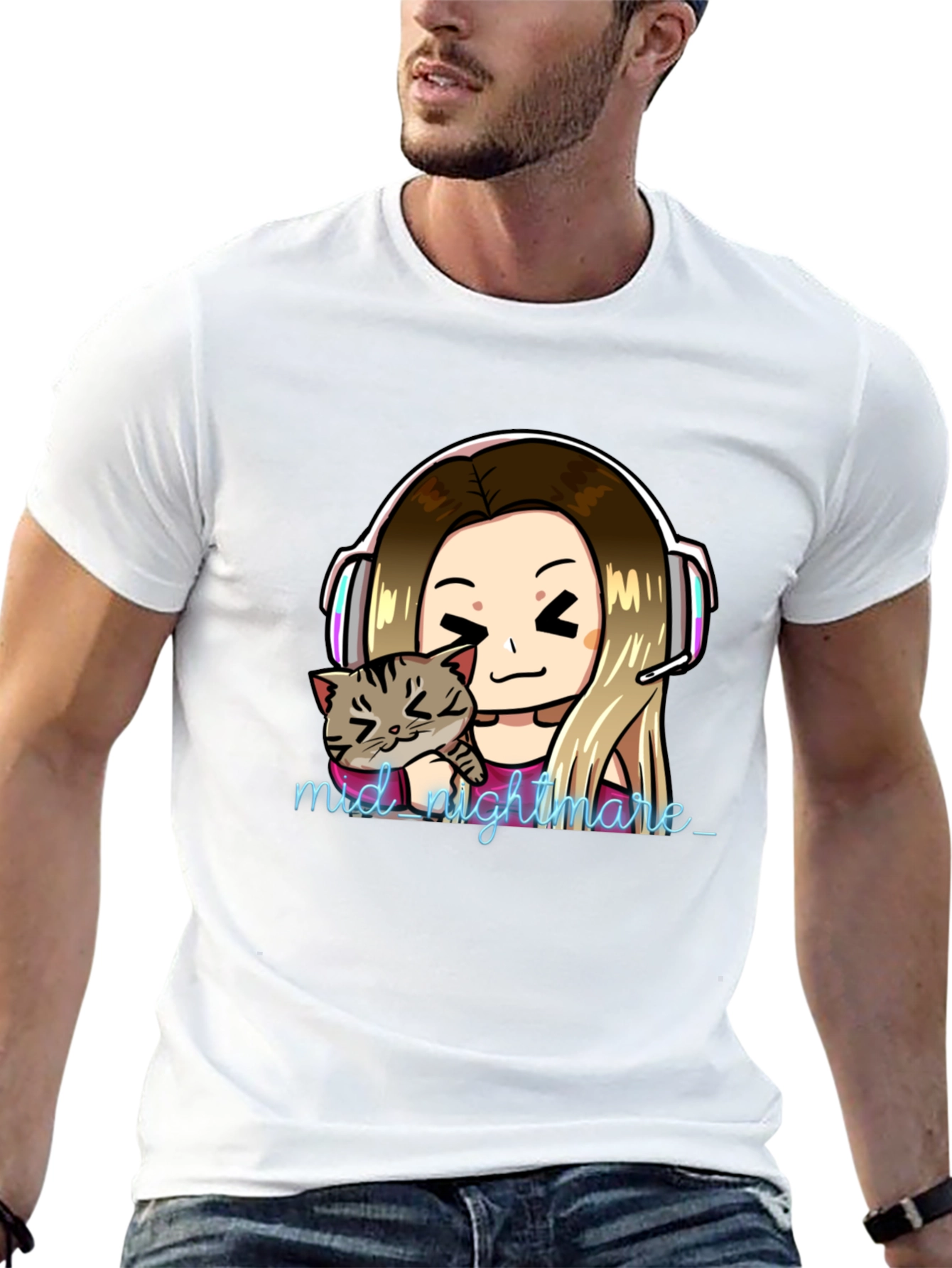 MidNightmare Cartoon T-Shirt