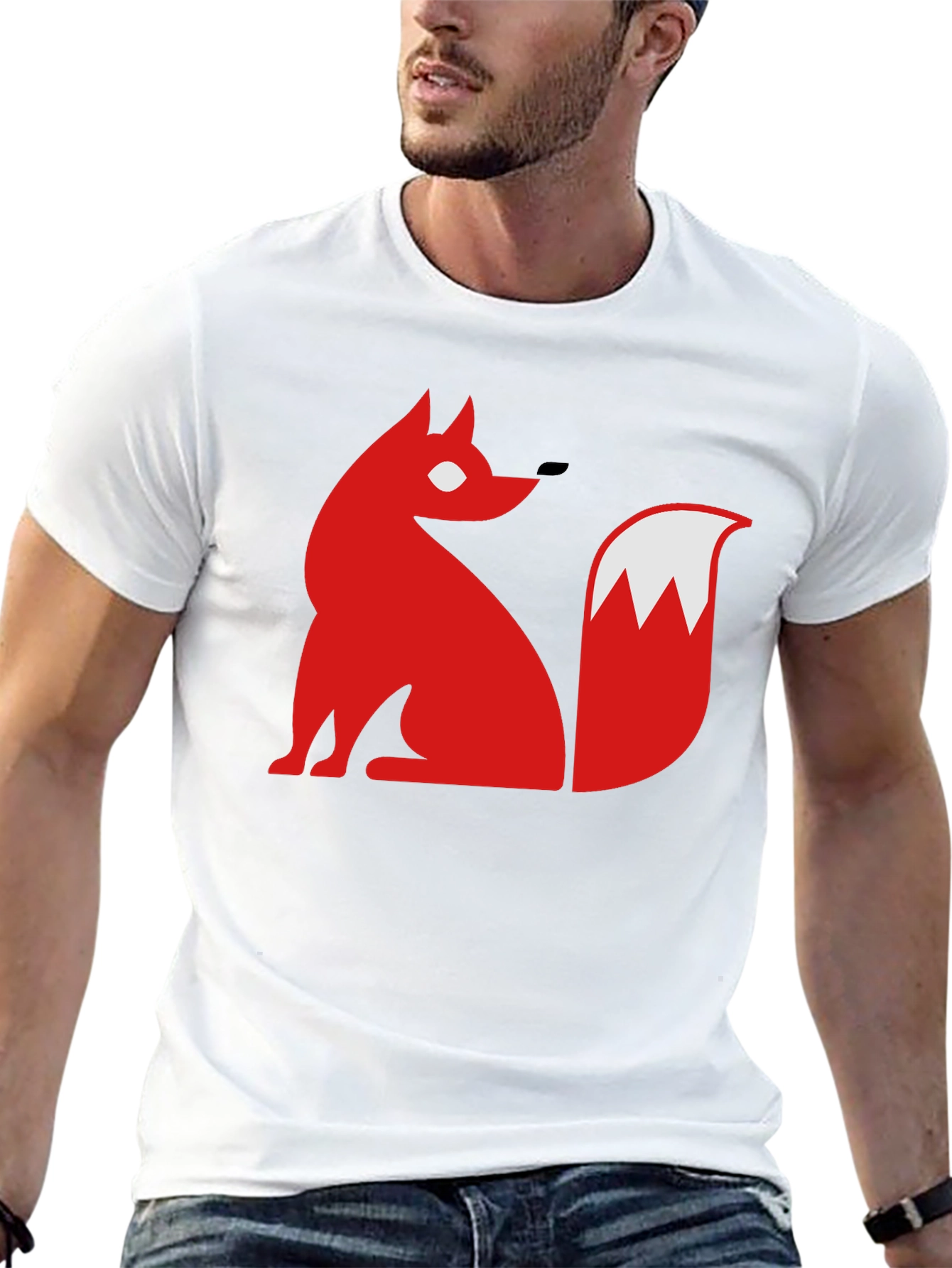 Fox Graphic T-Shirt - Stylish and Comfortable