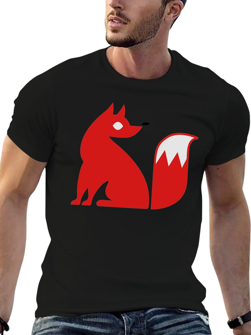 Fox Graphic T-Shirt - Stylish and Comfortable