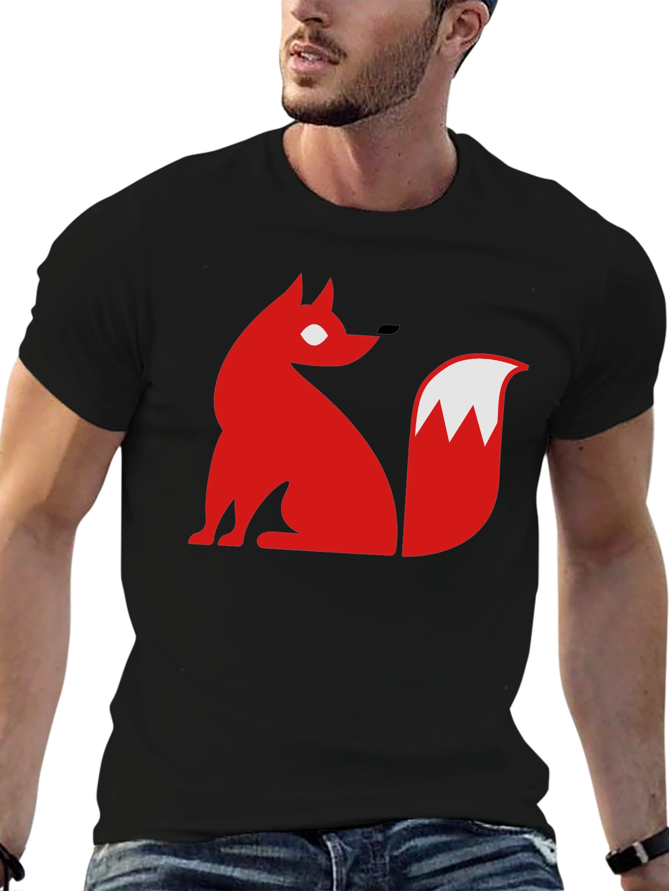Fox Graphic T-Shirt - Stylish and Comfortable