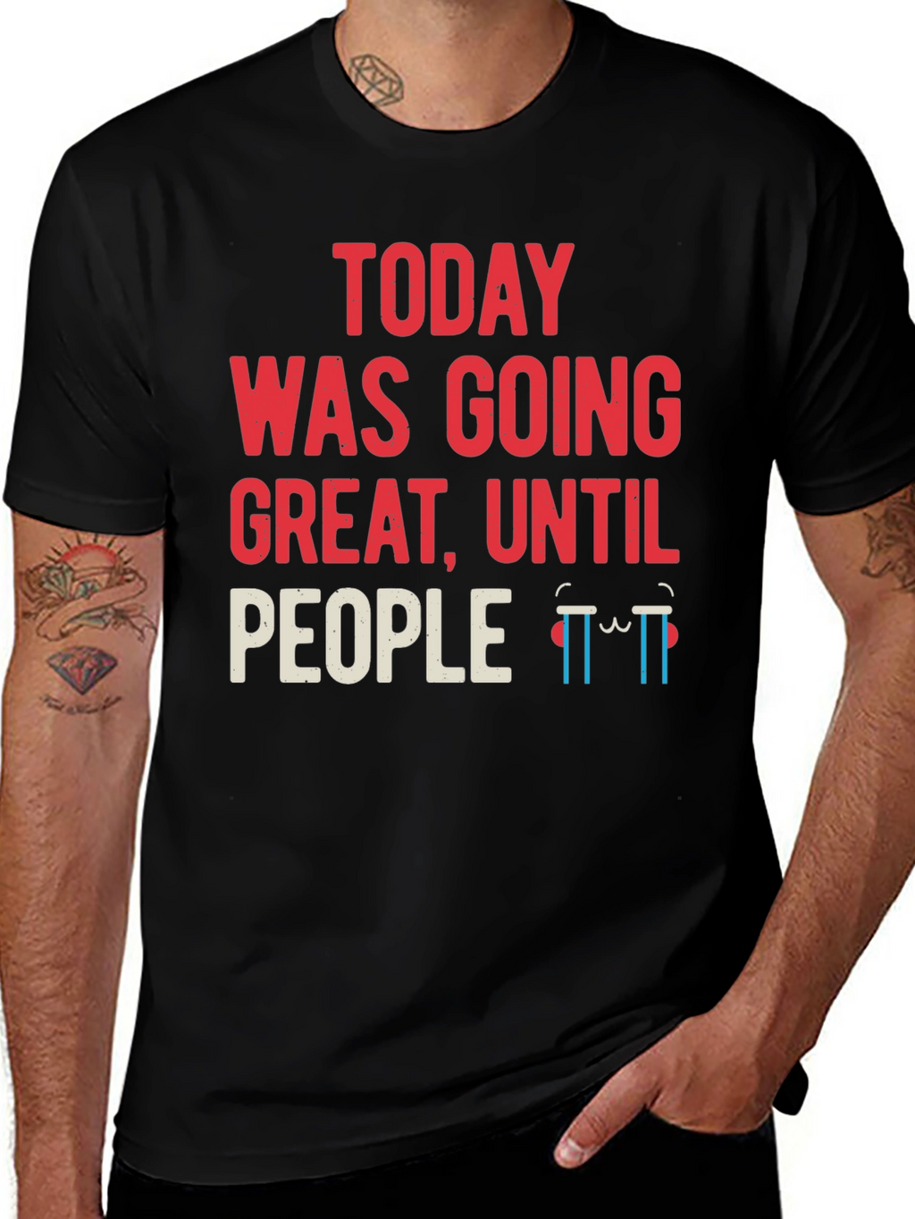 Funny Math Pi T-Shirt - Today Was Going Great