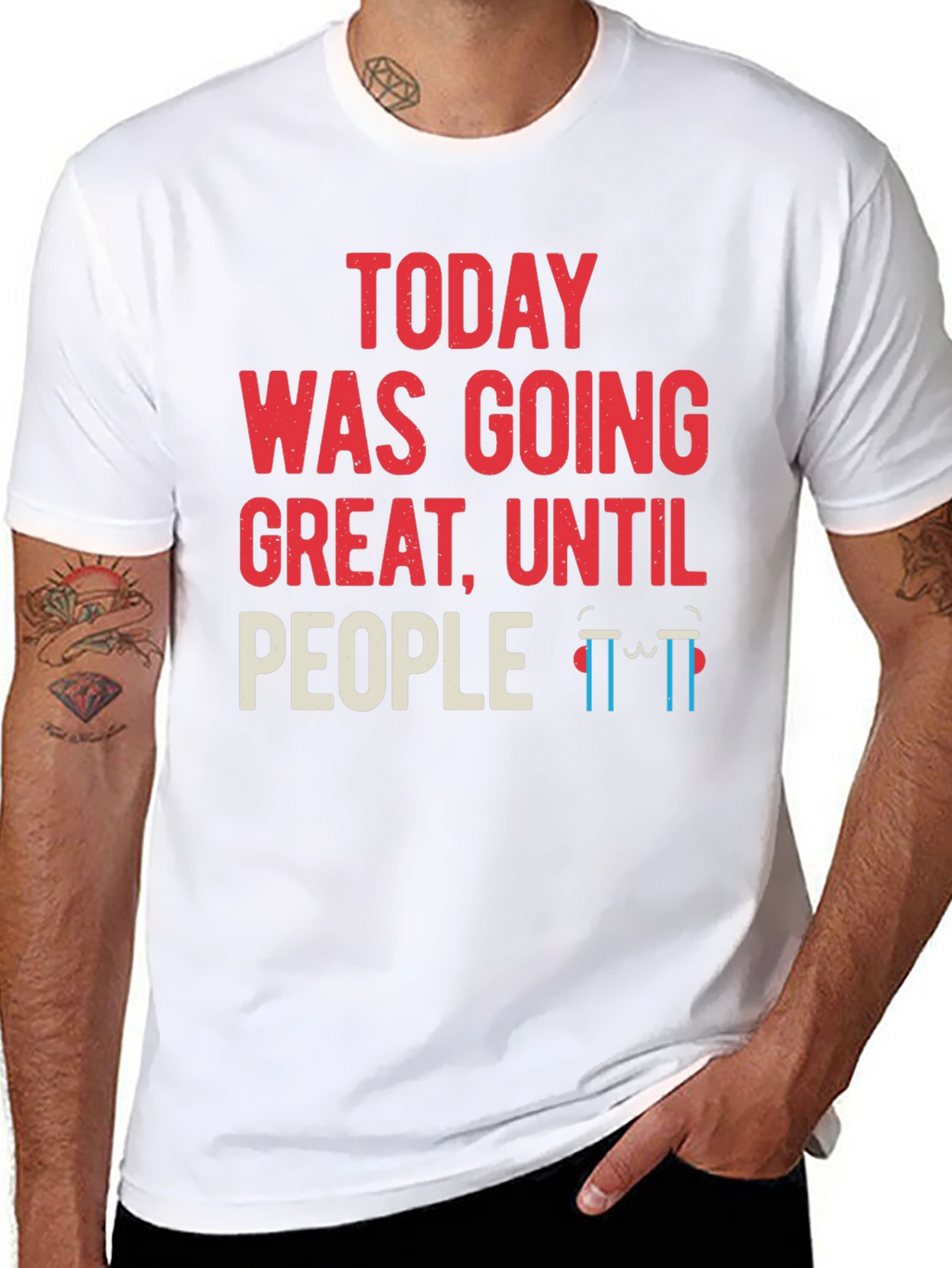 Funny Math Pi T-Shirt - Today Was Going Great