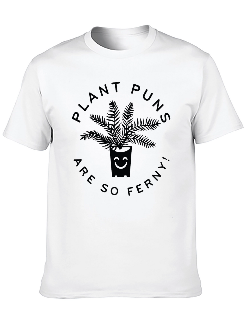 Plant Pun Fern Graphic T-Shirt