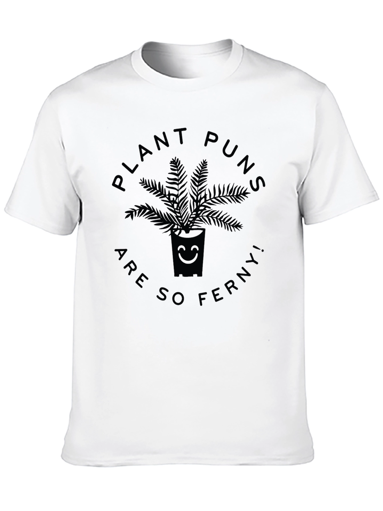 Plant Pun Fern Graphic T-Shirt