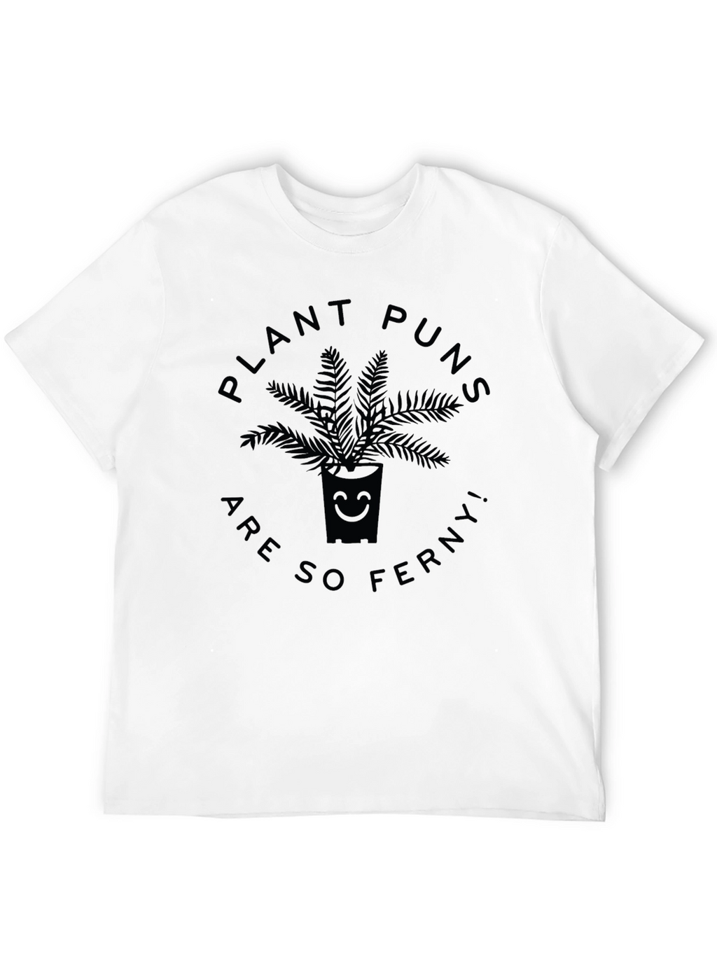 Plant Pun Fern Graphic T-Shirt