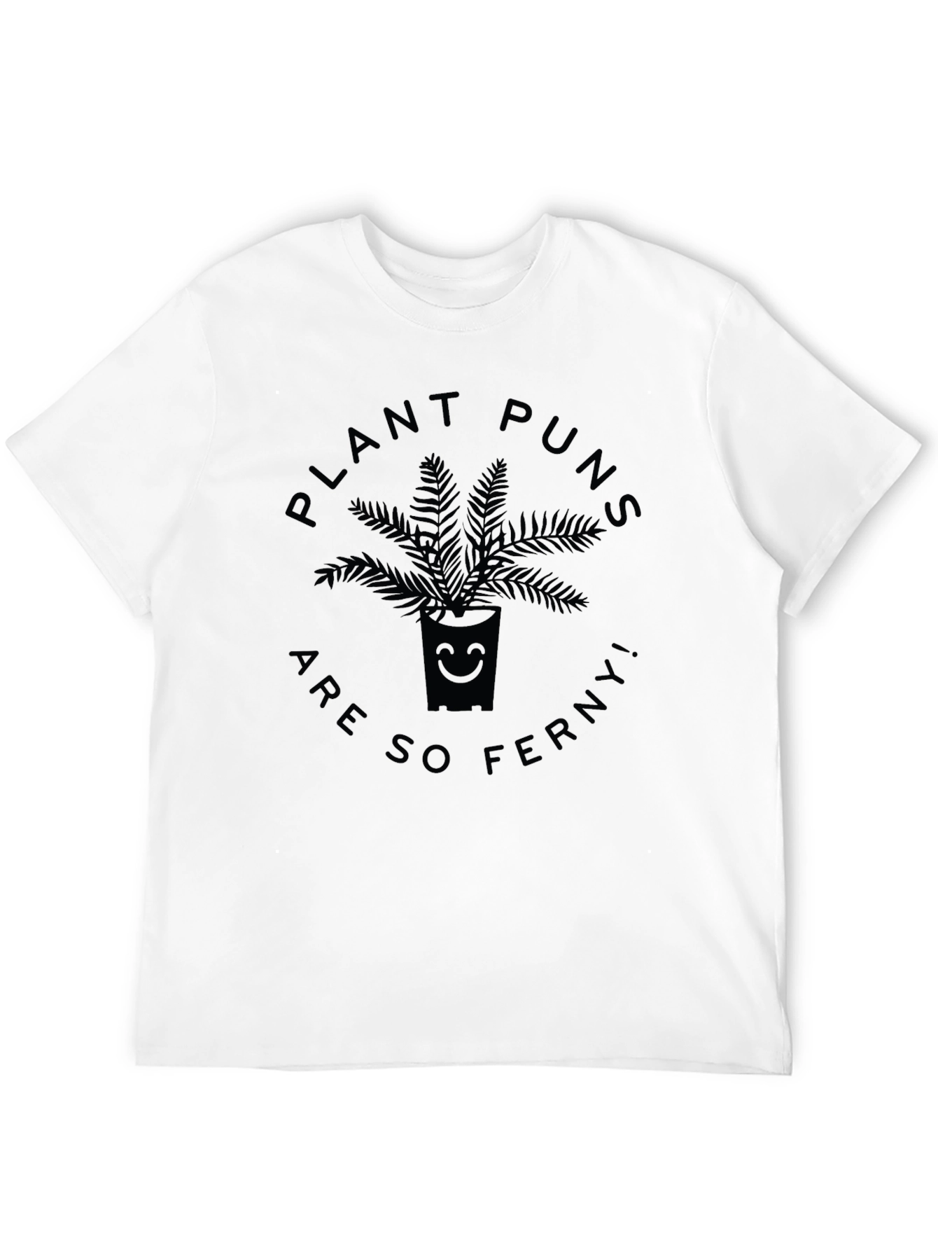 Plant Pun Fern Graphic T-Shirt