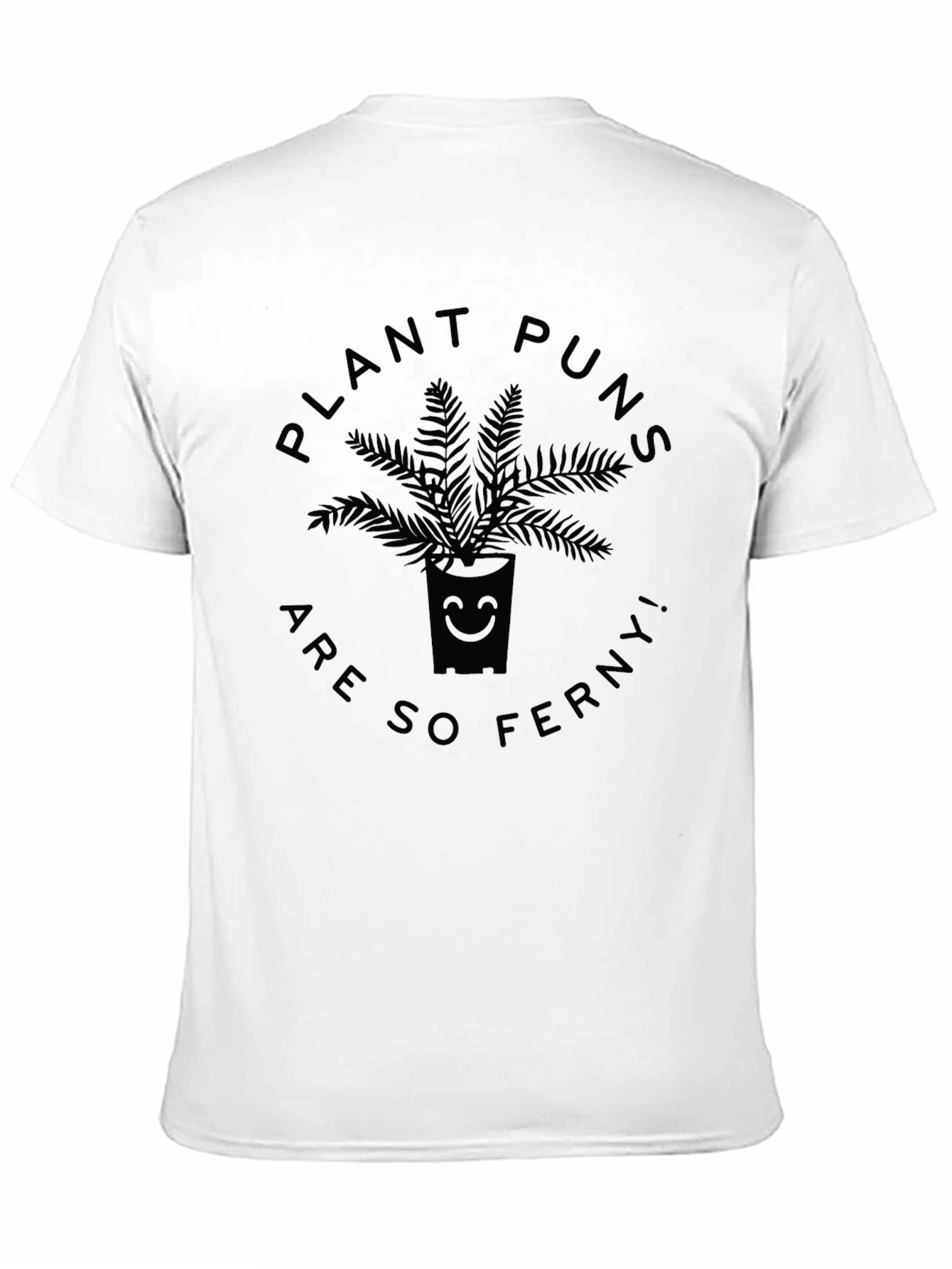 Plant Pun Fern Graphic T-Shirt