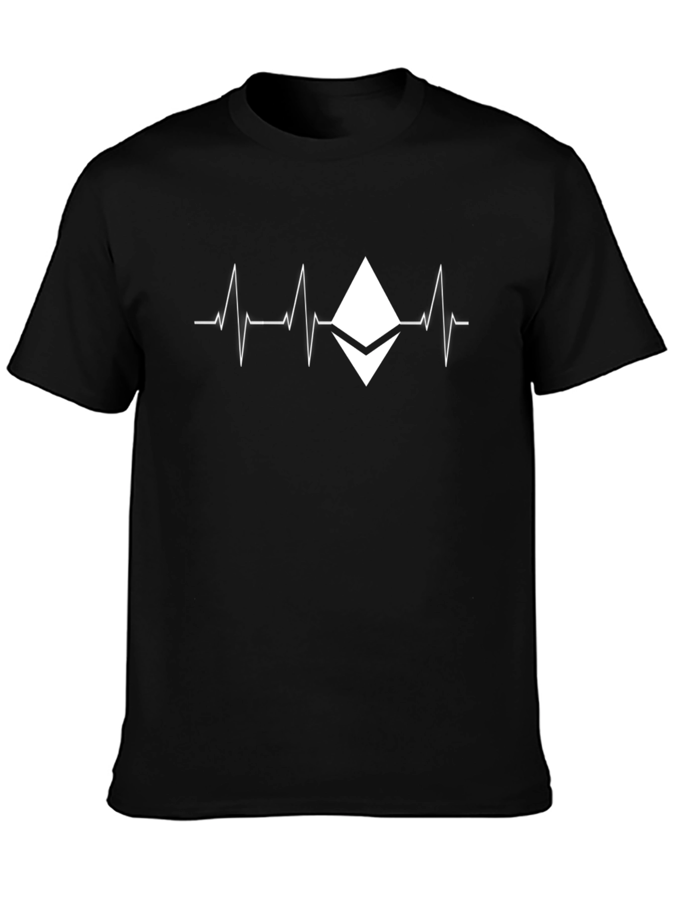 Ethereum Heartbeat T-Shirt - Crypto Investor Tee
