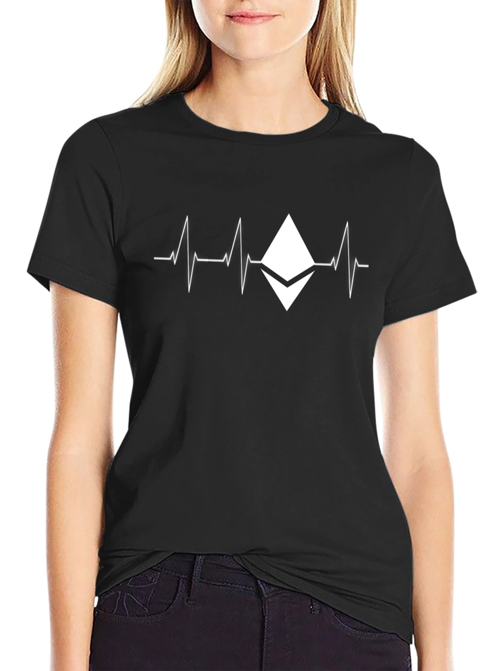 Ethereum Heartbeat T-Shirt - Crypto Investor Tee