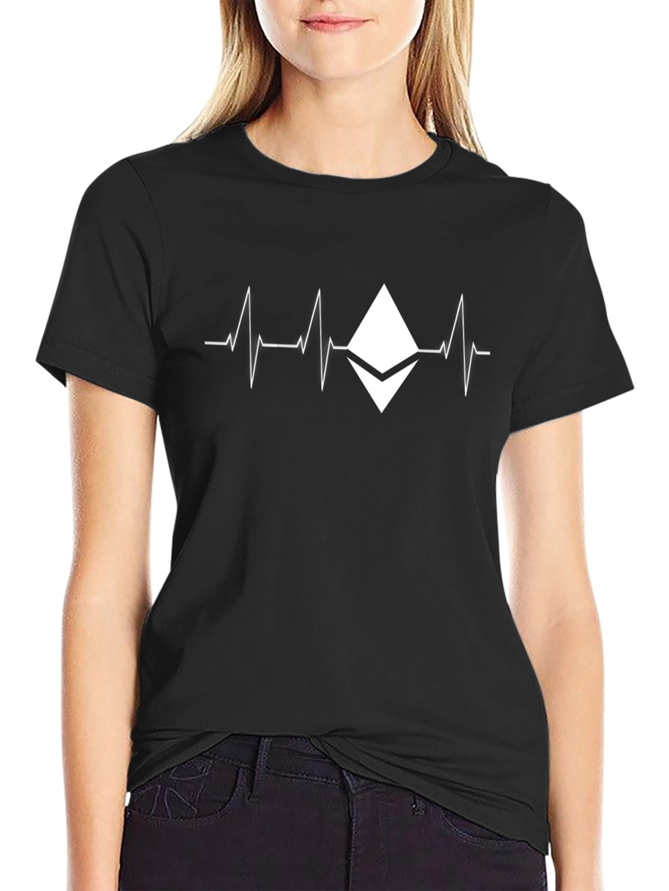 Ethereum Heartbeat T-Shirt - Crypto Investor Tee