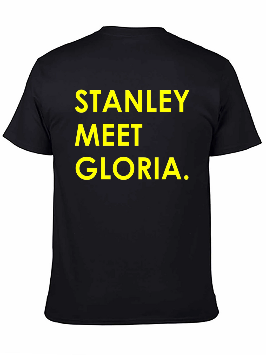 Stanley Meet Gloria Black Graphic Tee