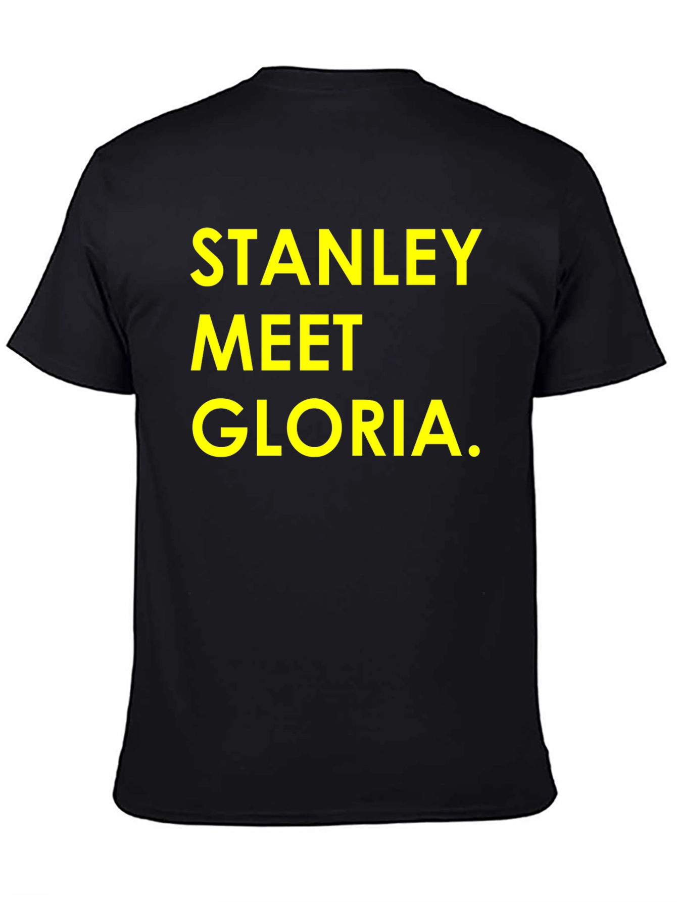 Stanley Meet Gloria Black Graphic Tee