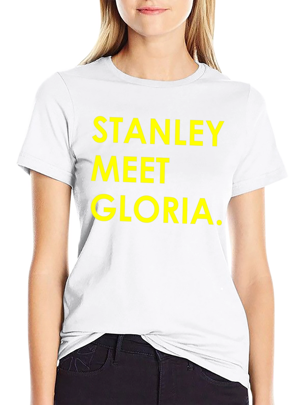 Stanley Meet Gloria Black Graphic Tee
