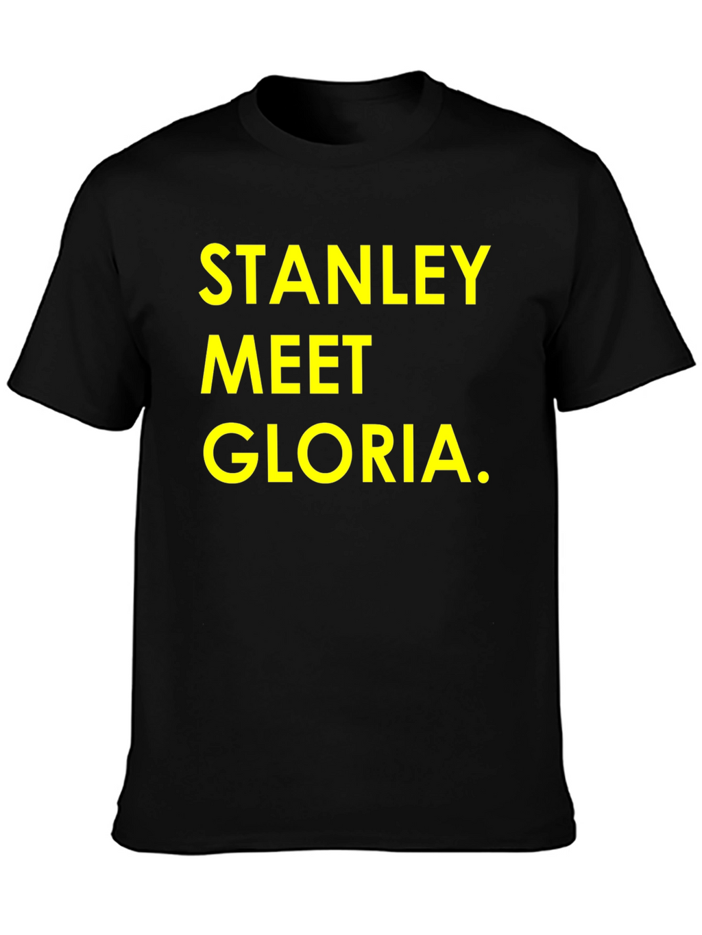 Stanley Meet Gloria Black Graphic Tee
