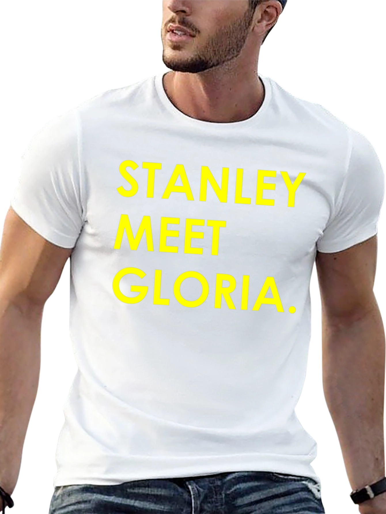 Stanley Meet Gloria Black Graphic Tee