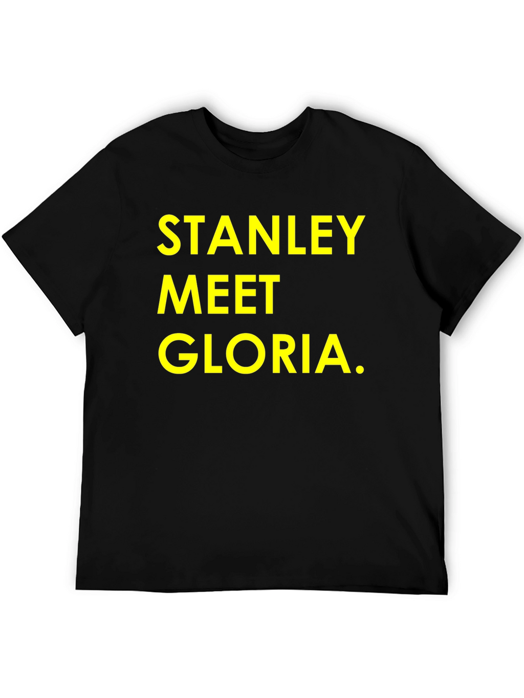 Stanley Meet Gloria Black Graphic Tee