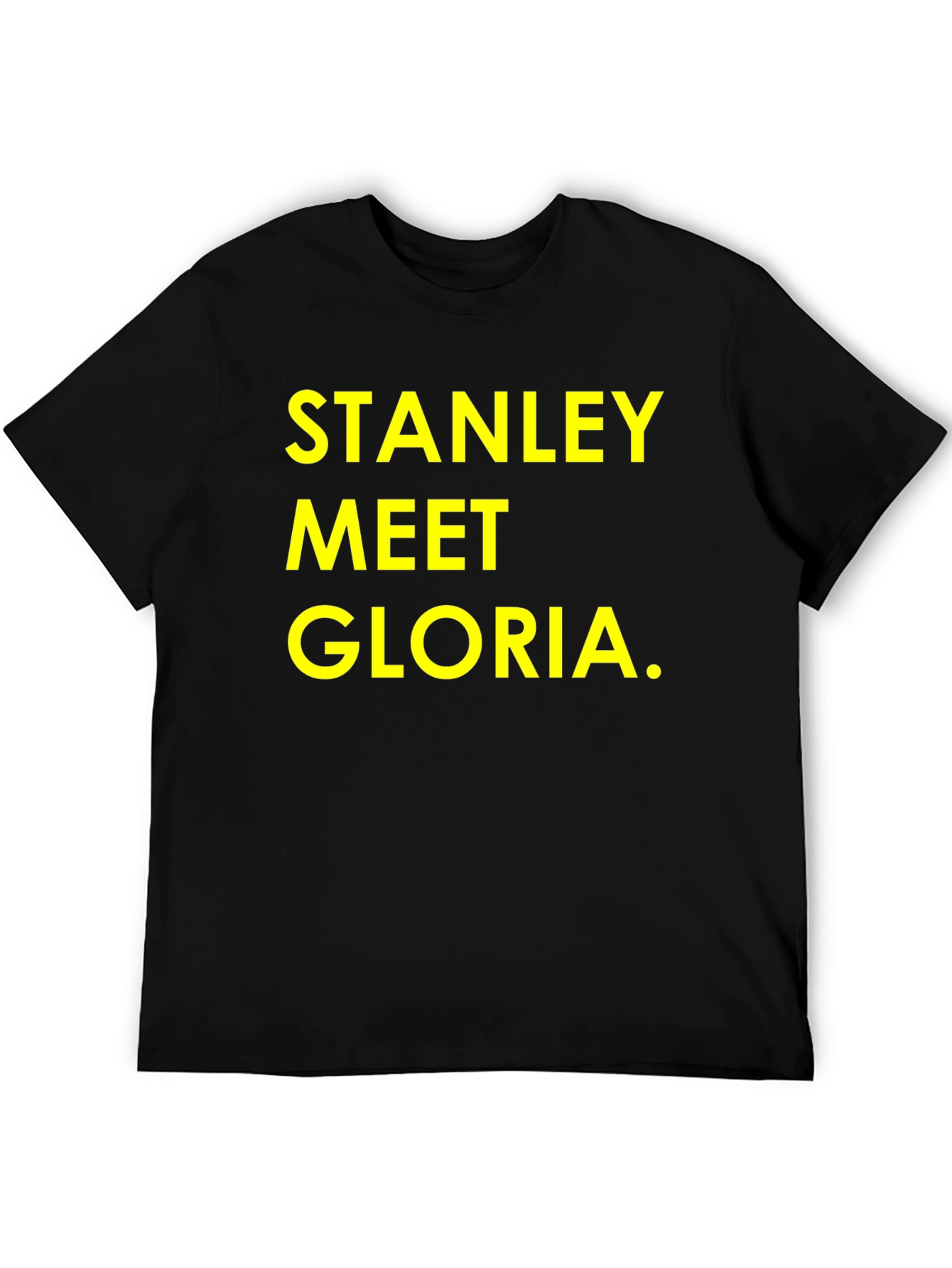 Stanley Meet Gloria Black Graphic Tee