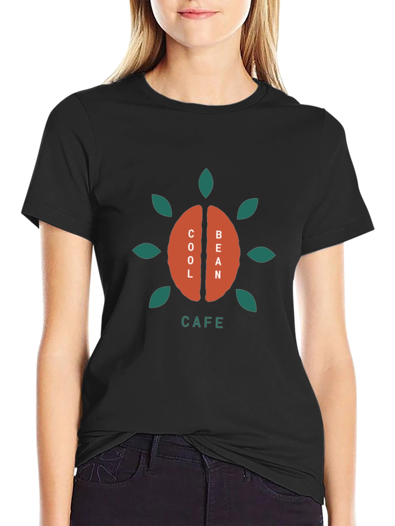 Cool Bean Cafe Graphic T-Shirt