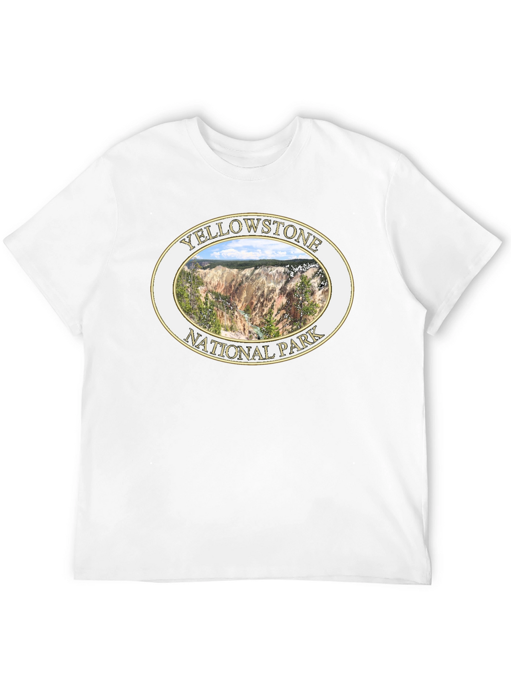 Yellowstone National Park Black T-Shirt